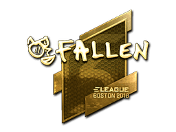 Sticker | FalleN (Gold) | Boston 2018