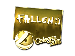 Sticker | FalleN (Gold) | Cologne 2015