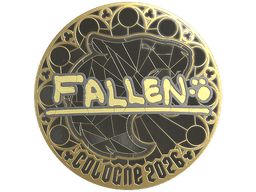 Sticker | FalleN (Gold) | Cologne 2026