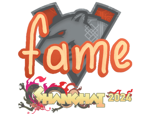 Sticker | fame | Shanghai 2024