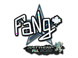 Sticker | FaNg (Glitter) | Antwerp 2022