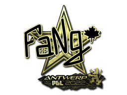 Sticker | FaNg (Gold) | Antwerp 2022