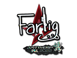 Sticker | Farlig (Glitter) | Antwerp 2022