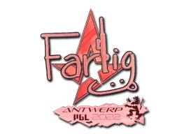 Sticker | Farlig (Holo) | Antwerp 2022