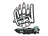 Sticker | faveN (Glitter) | Antwerp 2022