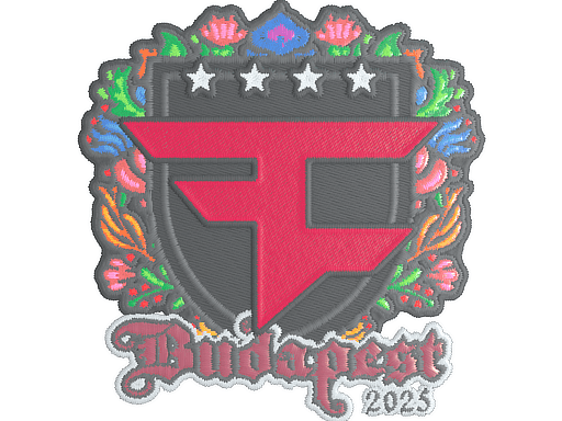 Sticker | FaZe Clan (Embroidered) | Budapest 2025