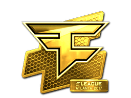 Sticker | FaZe Clan (Gold) | Atlanta 2017