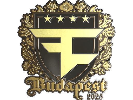 Sticker | FaZe Clan (Gold) | Budapest 2025