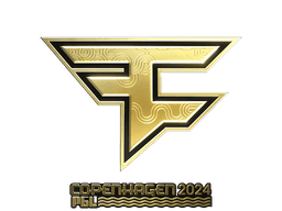 Sticker | FaZe Clan (Gold) | Copenhagen 2024