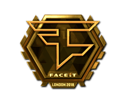 Sticker | FaZe Clan (Gold) | London 2018