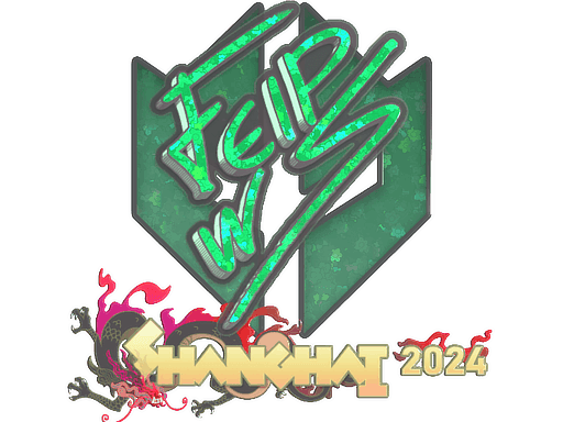 Sticker | felps (Glitter) | Shanghai 2024