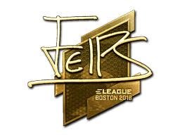 Sticker | felps (Gold) | Boston 2018