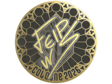 Sticker | felps (Gold) | Cologne 2026