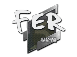 Sticker | fer | Boston 2018