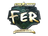 Sticker | fer (Gold) | Berlin 2019