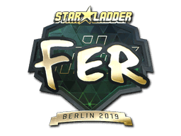 Sticker | fer (Gold) | Berlin 2019