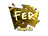 Sticker | fer (Gold) | Cologne 2016