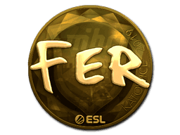 Sticker | fer (Gold) | Katowice 2019