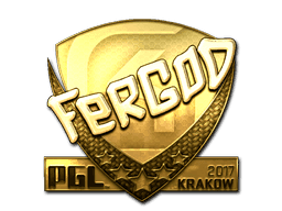 Sticker | fer (Gold) | Krakow 2017