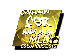 Sticker | fer (Gold) | MLG Columbus 2016