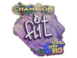 Sticker | FL1T (Champion) | Rio 2022