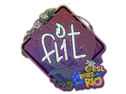 Sticker | FL1T (Glitter) | Rio 2022