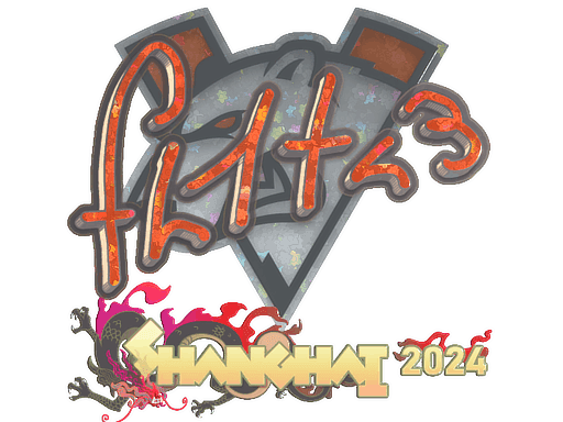 Sticker | FL1T (Glitter) | Shanghai 2024