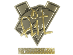 Sticker | FL1T (Gold) | Copenhagen 2024