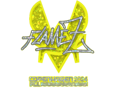Sticker | FlameZ (Glitter) | Copenhagen 2024