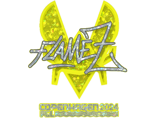 Sticker | FlameZ (Glitter) | Copenhagen 2024