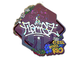 Sticker | FlameZ (Glitter) | Rio 2022