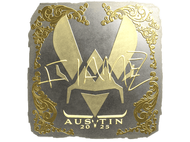Sticker | FlameZ (Gold) | Austin 2025