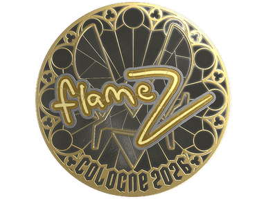 Sticker | FlameZ (Gold) | Cologne 2026