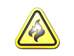 Sticker | Flammable (Foil)