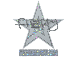 Sticker | floppy (Glitter) | Copenhagen 2024