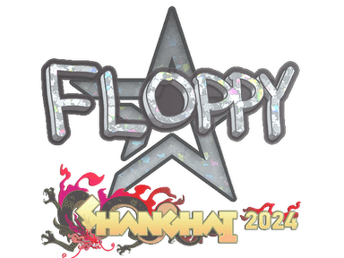 Sticker | floppy (Glitter) | Shanghai 2024