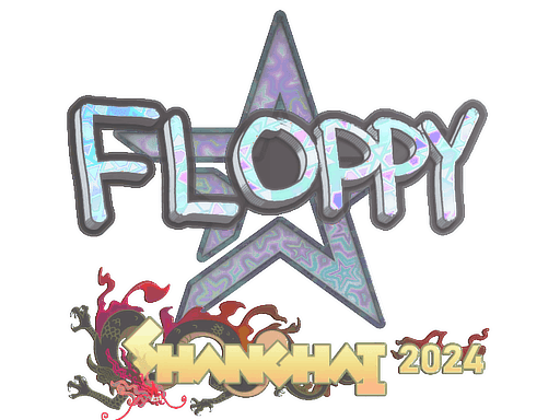 Sticker | floppy (Holo) | Shanghai 2024