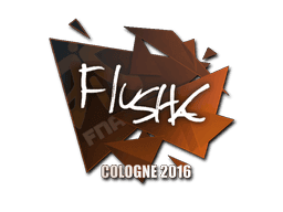 Sticker | flusha | Cologne 2016