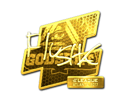 Sticker | flusha (Gold) | Atlanta 2017