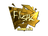 Sticker | flusha (Gold) | Cologne 2016