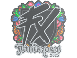 Sticker | Fluxo (Embroidered) | Budapest 2025