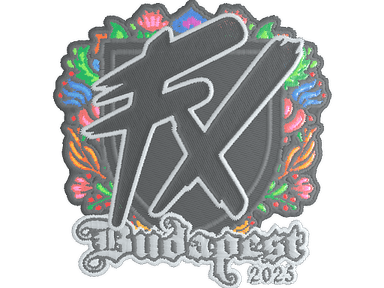 Sticker | Fluxo (Embroidered) | Budapest 2025