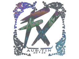 Sticker | Fluxo (Holo) | Austin 2025