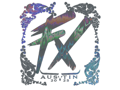 Sticker | Fluxo (Holo) | Austin 2025