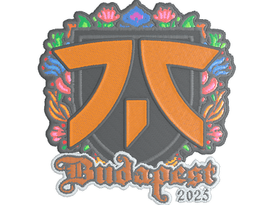 Sticker | fnatic (Embroidered) | Budapest 2025