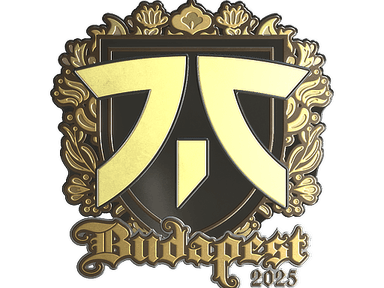 Sticker | fnatic (Gold) | Budapest 2025