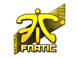 Sticker | Fnatic (Gold) | Katowice 2015