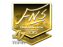 Sticker | FNS (Gold) | Cluj-Napoca 2015