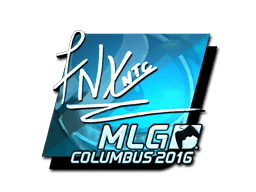 Sticker | fnx (Foil) | MLG Columbus 2016