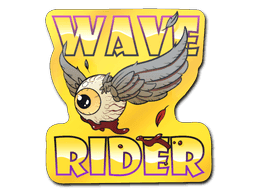 Sticker | Fools Gold Wave Rider